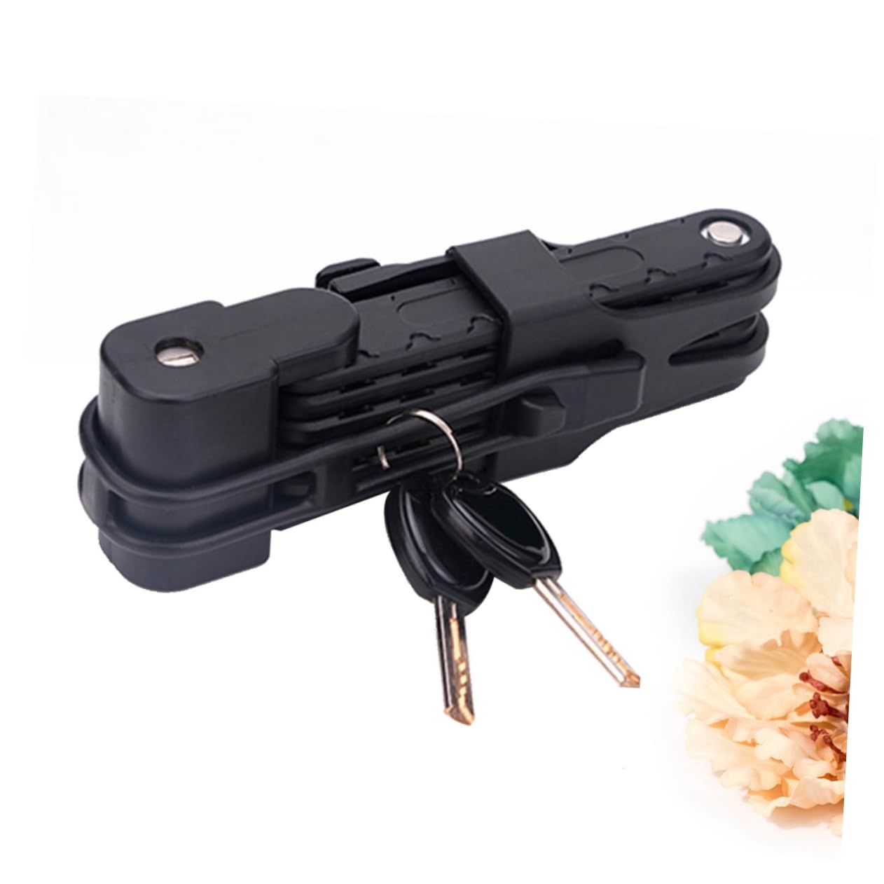 Candado Plegable de Acero para Bicicleta, Antirrobo y Combinación