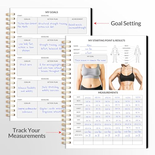 Sunee S-F8278 Fitness Journal Workout Planner thumb #2