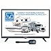 Produktbild Unispectra ® 22 Zoll Smart Ready Fernseher 230v 12v TV DVB-T2 und SAT Tuner, USB Media Player, HDMI. 12V TV für Wohnmobile, Campervan, Caravan TV, Camping, Camper, LKW, Boot, Küche