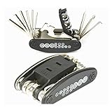 dlll 16 in 1 Multifunktions Bike Fahrrad Radfahren Kombination Repair Stahl Tool Kit Set Stahl Schraubendreher, Mountain Bike, Racing Bike Repair Tools