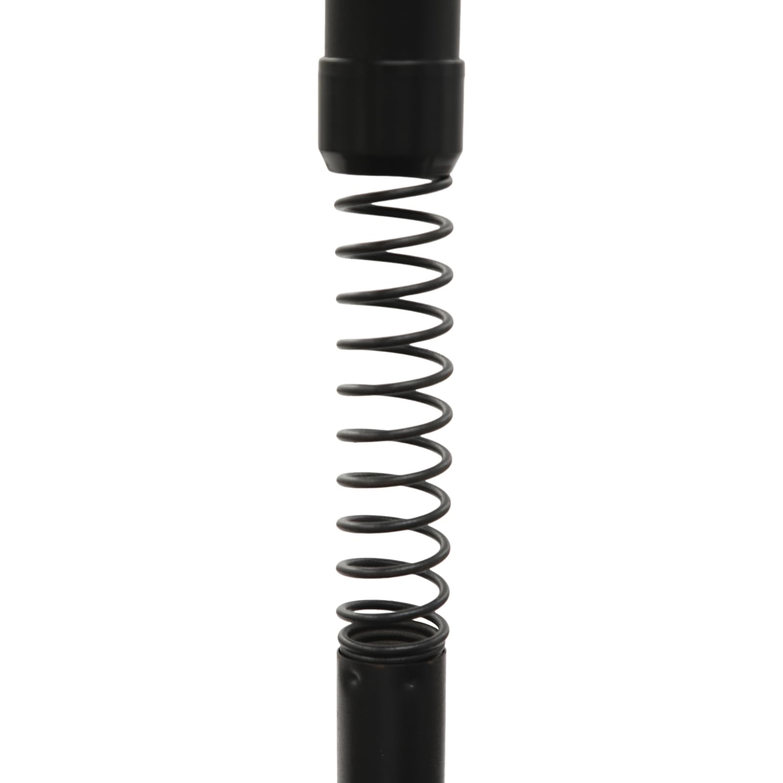 Tringle à rideaux extensible - Séparateur de pièce - Pour salon, balcon - Réglable de 1,22 à 1,83 x 1,52 à 3,81 m (L x H) - Noir
