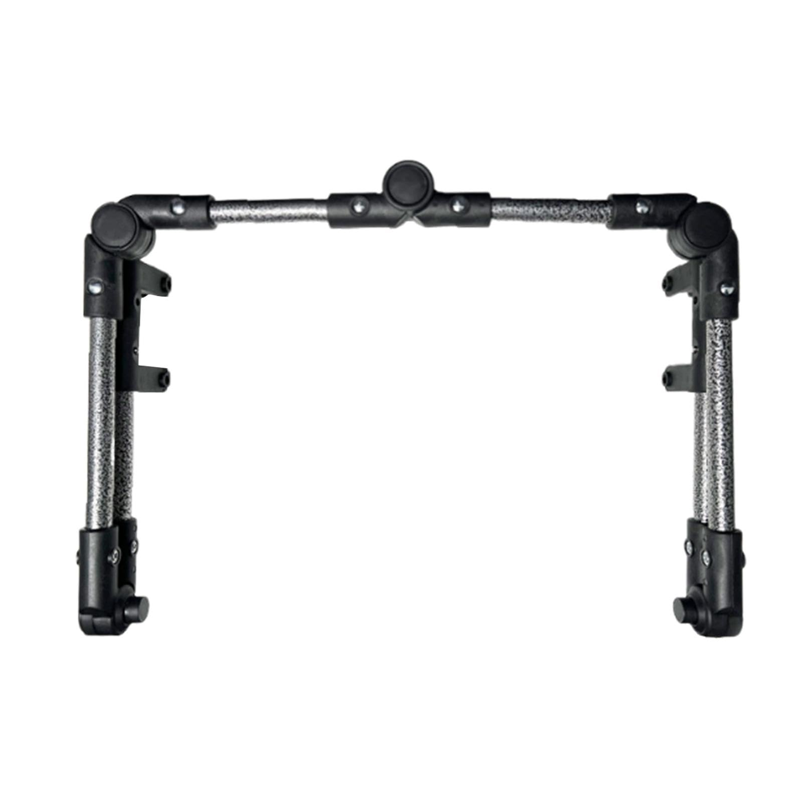 Carro Plegable con Asa de Empuje, Accesorio para Carro de Playa, Parte Desmontable, Asa de Acero Al Carbono, Barra de Empuje Y Tracción para Jardín.