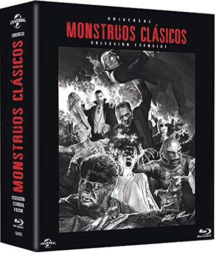 Pack: Monstruos Clásicos Universal (BD) [Blu-ray] (9 PELÍCULAS) | Ya disponible en tu tienda friki favorita! En mundofriki.es!