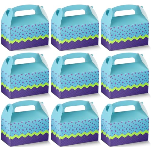 Marspark 24 Pack Monster Theme Cartoon Party Favor Box for Candy Treat Gift