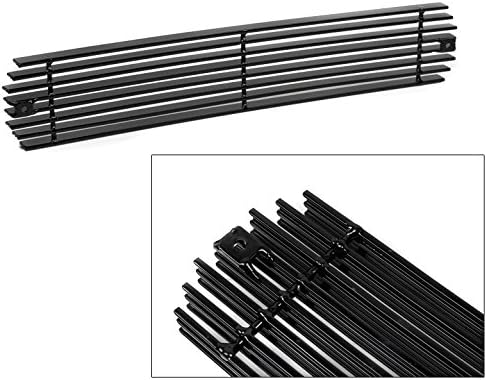 Bumper Center Billet Grille Grill Insert Compatible with 1999-2004 Ford F-250 F-350 F-450 F-550 Super Duty