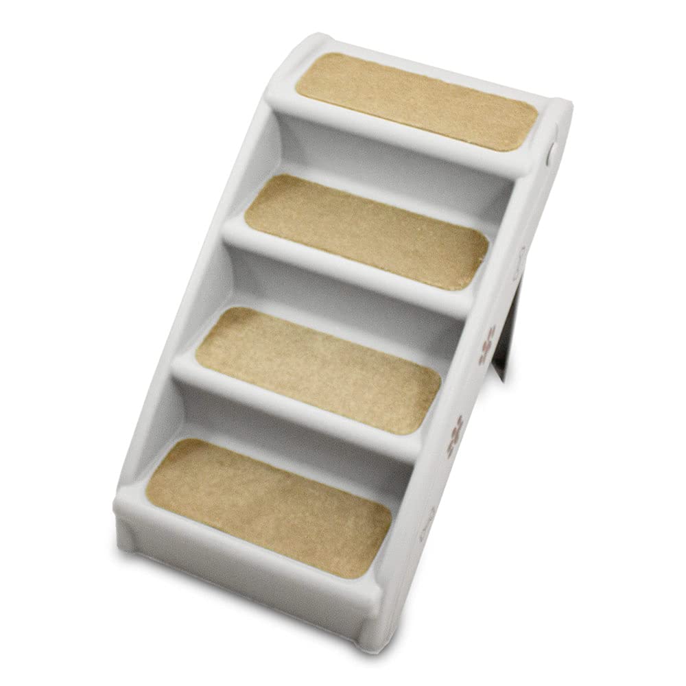 ANIMEL Hundetreppe Tiertreppe Katzentreppe Welpentreppe Haustiertreppe Treppe Hund Katze Einstiegshilfe für Auto, Bett, Couch bis 100kg