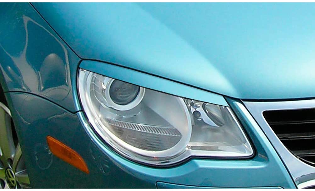 RDX Racedesign Head light spoilers compatible with Volkswagen Eos 1F -2011 (ABS)