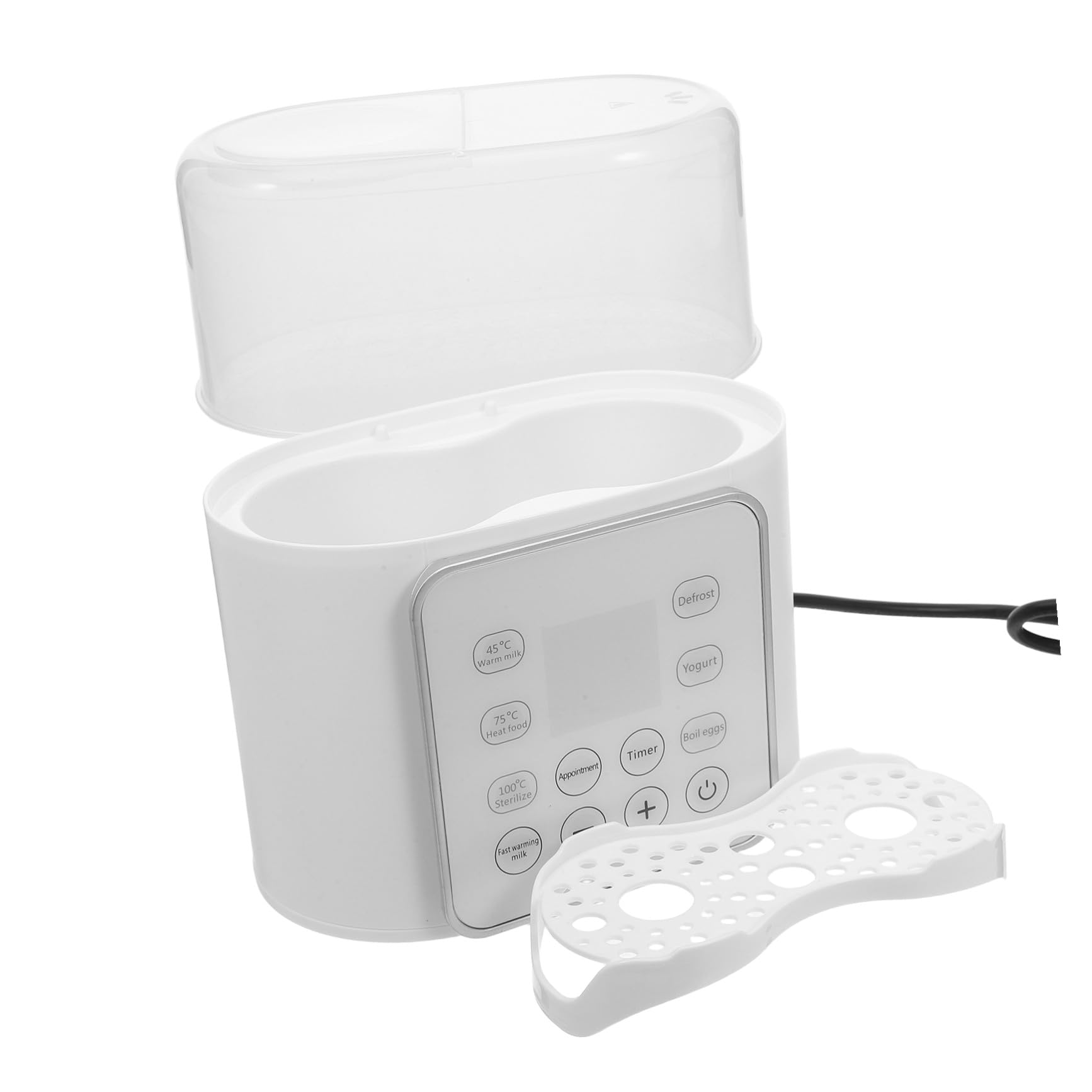 Scaldabiberon Termostatico Multi-funzione per Latte, Bianco