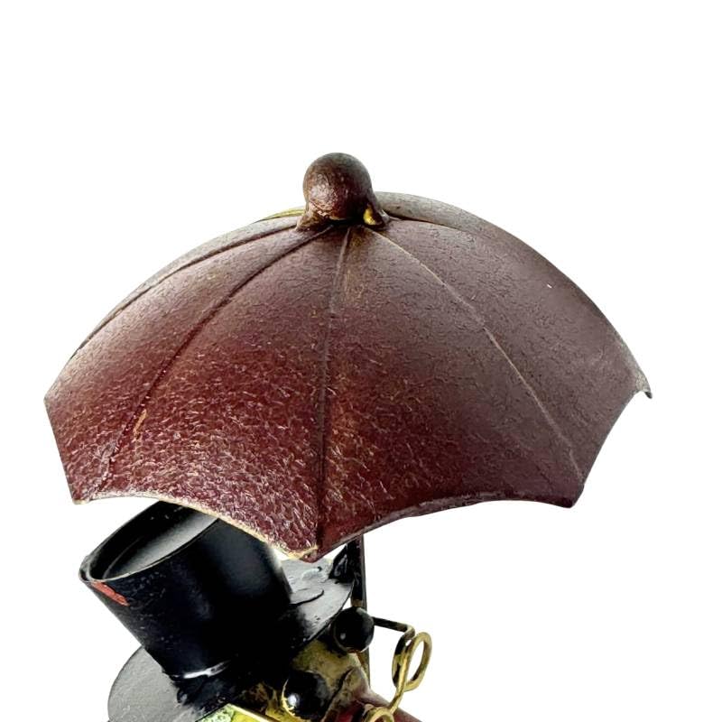 Pluviomètre à Piquer Tuteur à Plantes Déco de Jardin Corbeau en Métal et Verre 10x21x154cm