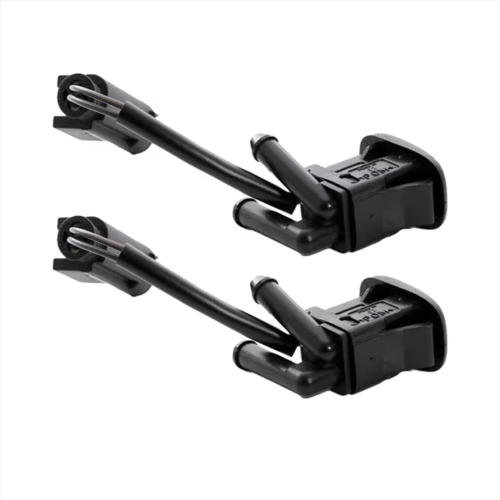 Compatible with BMW for 525i 2001 2002 2003 1 Pair Windshield Washer Nozzle Heated Dual Inlet Squirter Jet 61668361042 Wiper Nozzles
