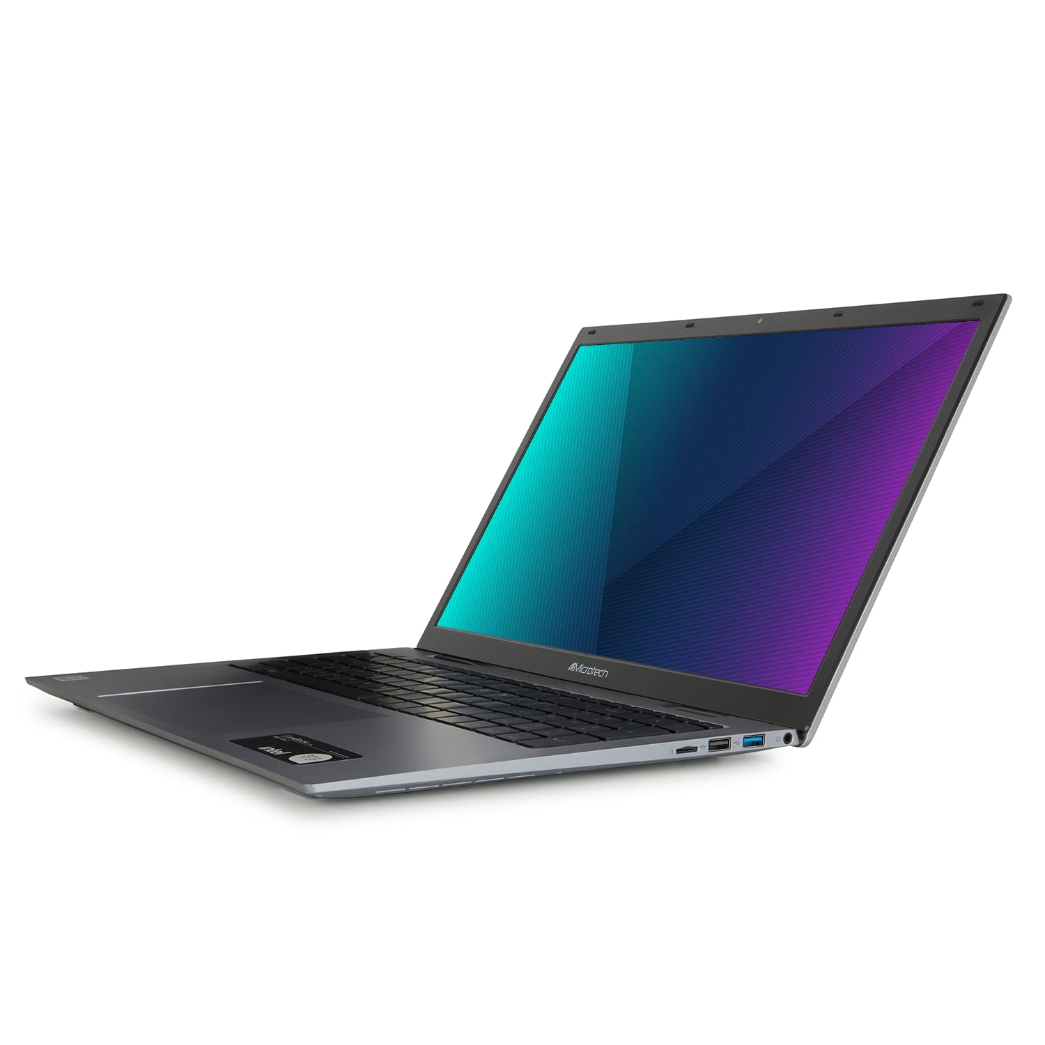 Microtech CoreBook Ultra CB17 notebook, Windows 11 Home, Intel Core i7-1065G7, RAM 16 GB, SSD 1 TB, Intel Iris Plus, 17,3-calowy wyświetlacz FHD IPS, USB-C, z wielojęzyczną osłoną klawiatury, szary