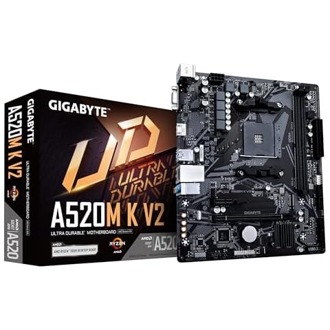 GIGABYTE A520M K V2 Carte mère Cover