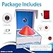 BCONE® Pool Alarm by Lifebuoy® | ASTM F2208 Certified | Floating Safety Device with App Alerts + Alexa Voice Control | 2.4GHz Wi-Fi | for Inground & Above-Ground Pools