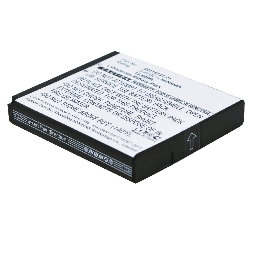 Synergy Digital Replacement Battery, Works with Novatel 40115131.01 Replacement, (Li-Ion, 3.8V, 3600 mAh) Ultra Hi-Capacity, Compatible with Novatel 40115131.01 Battery