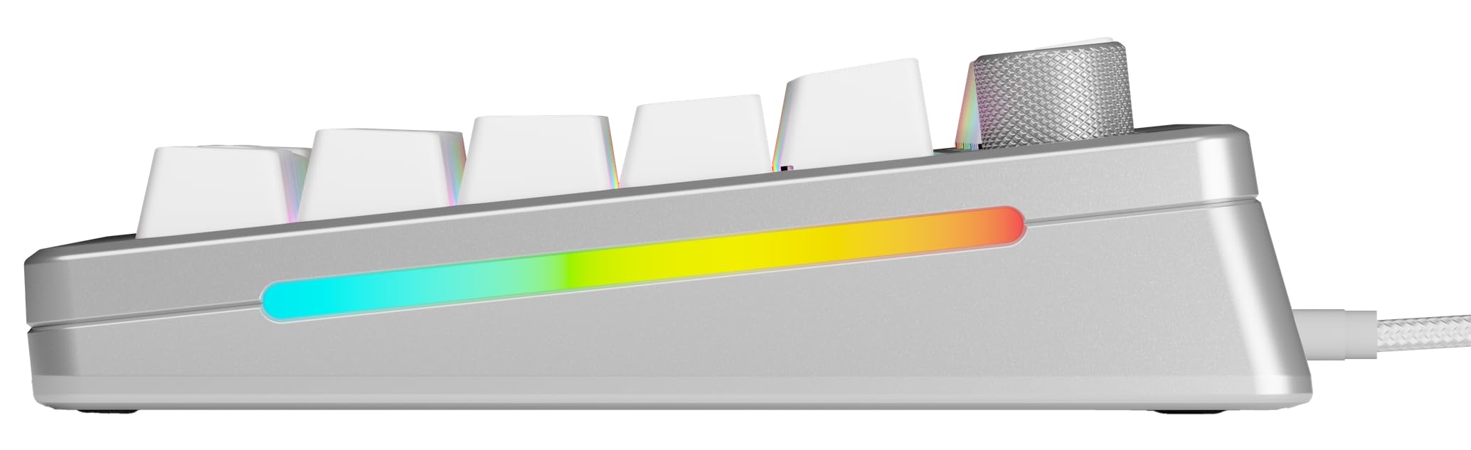 GLORIOUS GMMK 3 Pro 75% Teclado Mecánico Hot Swap QWERTY US | Carcasa de aluminio sólido, juntas modulares adaptables, mecanismos de cinco pines, sistema de amortiguación fonoabsorbente