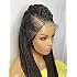 Cornrow braided wig