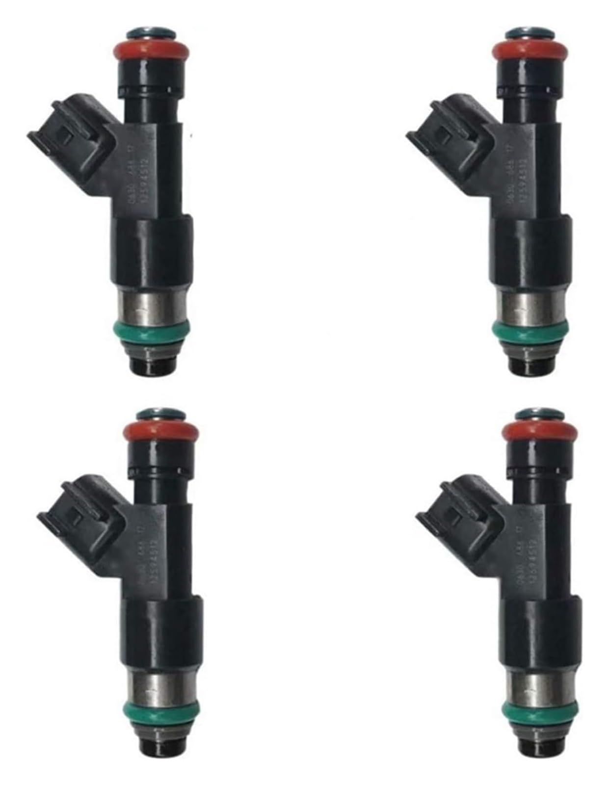 Qwqwfa One Color Petrol Fuel Injector For Avalanche For Equipment 217-2436 Fuel Injector 4Pcs Injectors12594512