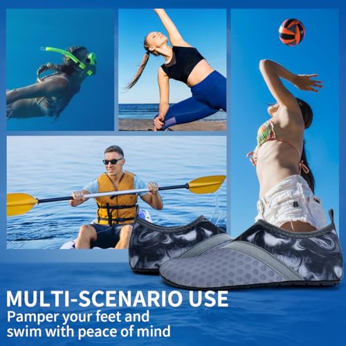 Image of IceUnicorn Water Shoes Men Women Beach Swim Aqua Barefoot Socks Pool Quick Dry Yoga