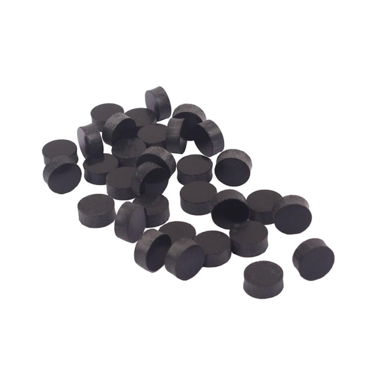 Sosoport 300pcs Black Plastic Fingerboard Dots Premium Inlay Material for Mandolin Ukulele Guitar Durable Uniformly Shaped Dots for Fingerboard Decoration