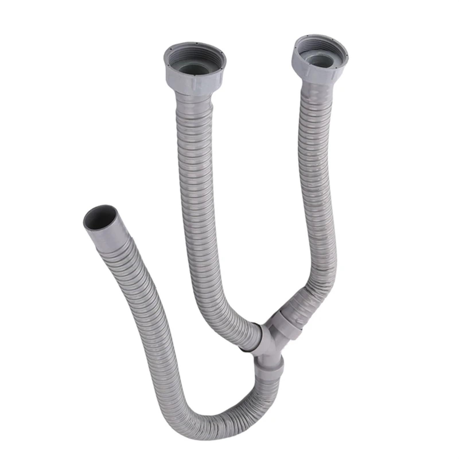 Desague Lavadora Conector de tubo de lavadora de manguera de descarga de drenaje en forma de Y de PVC for lavadora de 3,3 pies Tubo Desague De Lavavajillas
