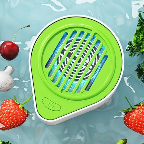Asistente para preparar comidas sanas lavando uvas y arándanos fácilmente 8
