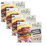 Dr Praeger''s Perfect Burgers - Made with Sunflower Oil - Non GMO Project Verified - Plant Based Pure Protein - Soy & Gluten Free - Ready Set Gourmet Donate a Meal Program - 4 Pack (2ct, 4oz Each)