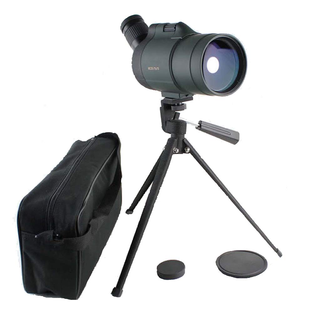 Cannocchiale Professionale 25-75x70 Con Treppiede - Impermeabile, Per Birdwatching, Caccia E Osservazione