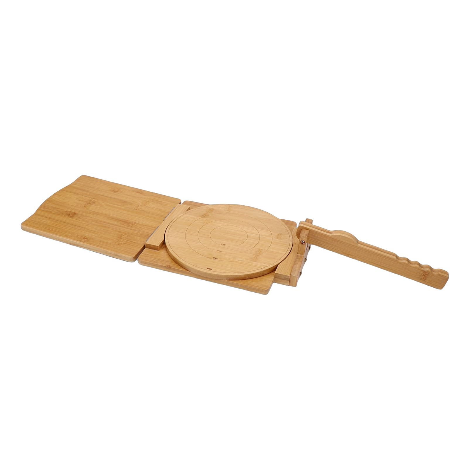 GOWENIC Sicherer und Ergonomischer Tortilla-Presser aus Holz für die Sichere und Bequeme Herstellung von Tortillas, Ideal für Links- und Rechtshänder
