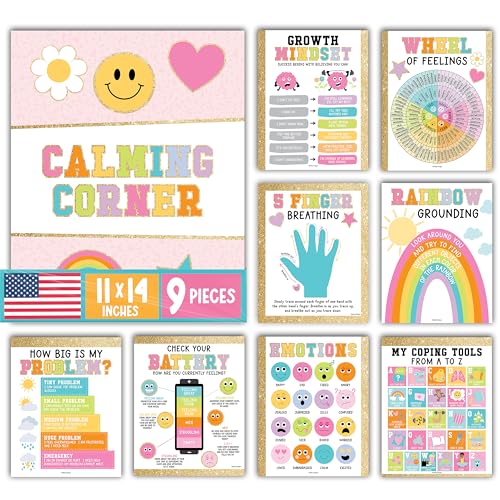 Fournitures d'angle de 28 x 35,6 cm pour calmer la frustration en classe