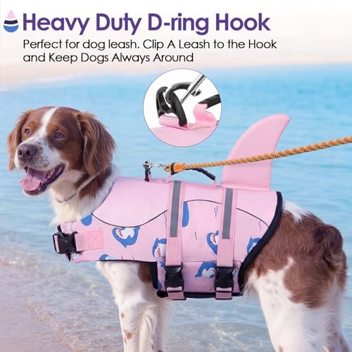 Bess Bridal Dog Life Jacket - Shark Safety Vest for Swimming & Boating by Bess Bridal - Used condition - Image 3