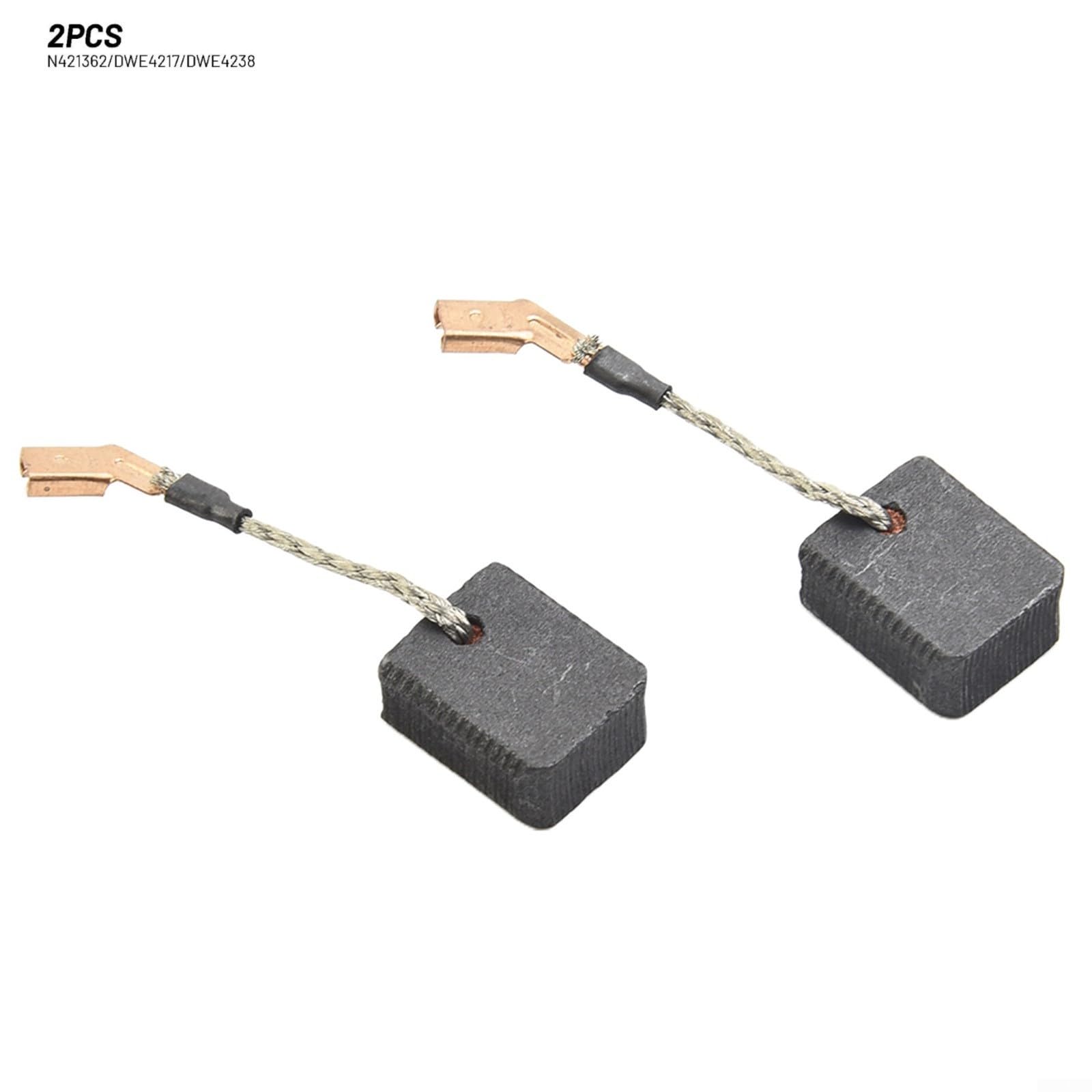 Spazzole di carbonio per smerigliatrice angolare DeWalt N421362 DWE4217 DWE4238 6.5x12x14mm Parti di ricambio Commutatore Motore Contatti in rame