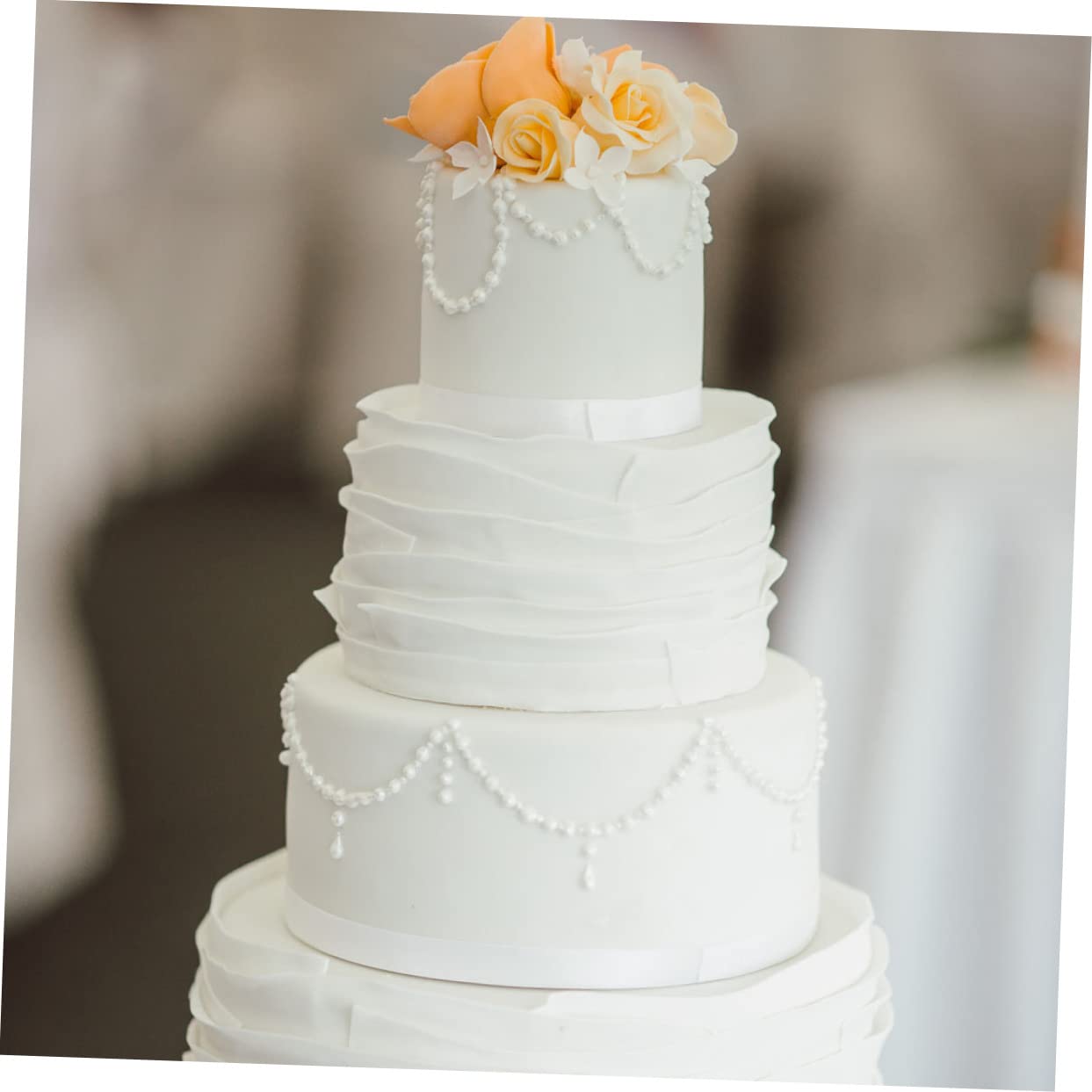 Homoyoyo Herzförmige Kuchenattrappen 3-teilig - Wiederverwendbare Styropor Dummies Für Torten Dekoration