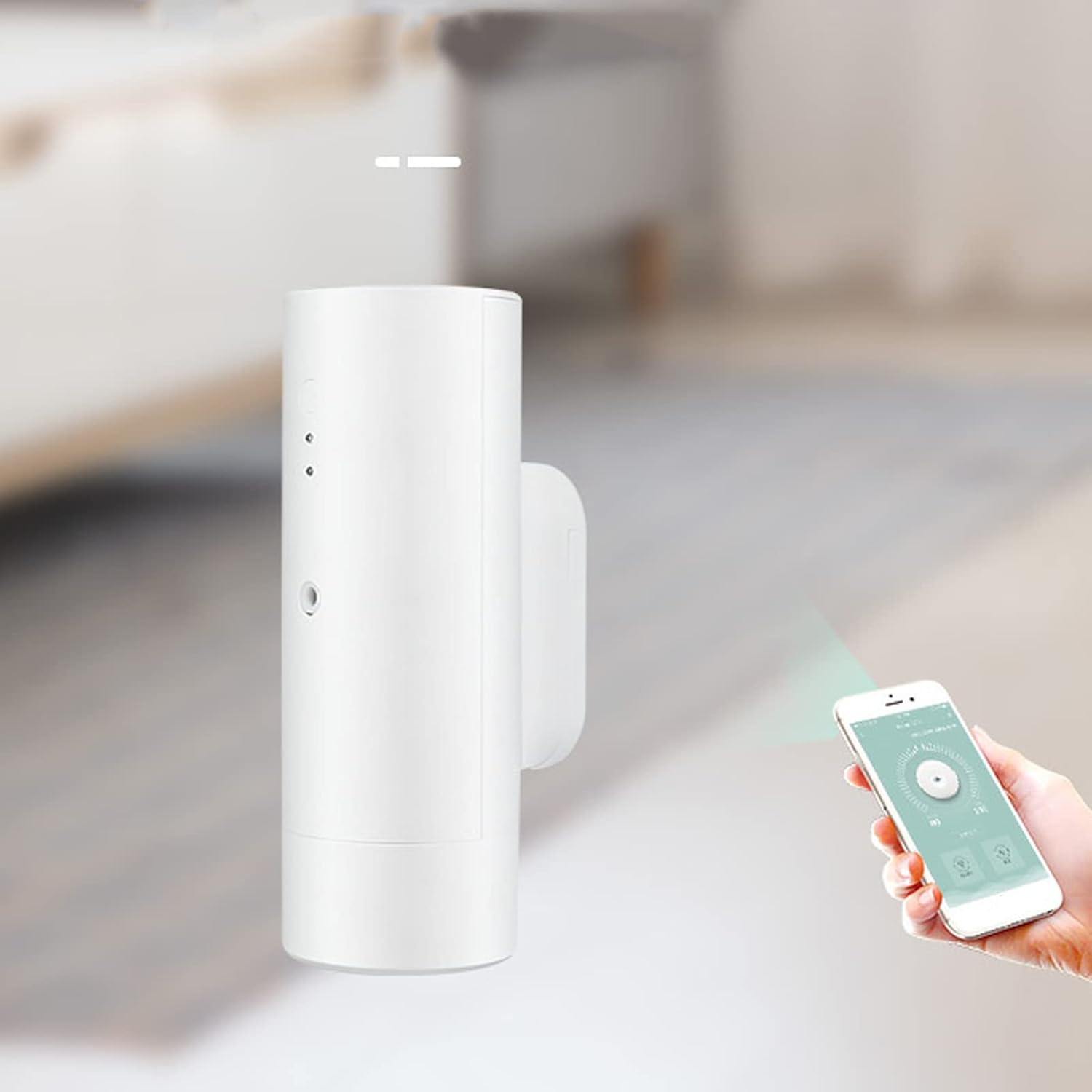Aromatherapy Diffuser, APP Control Fragrance Dispenser, Bluetooth Automatic Essential Oil Diffuser for Home, Living Room, Bedroom, Office, Hotel, Library