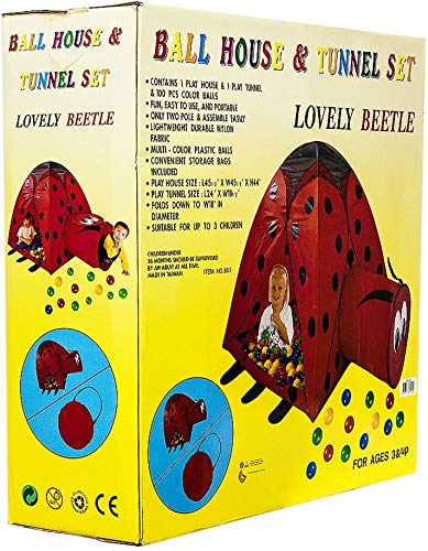 Ball House and Tunnel Set Lovely Beetle[DT-BH007]