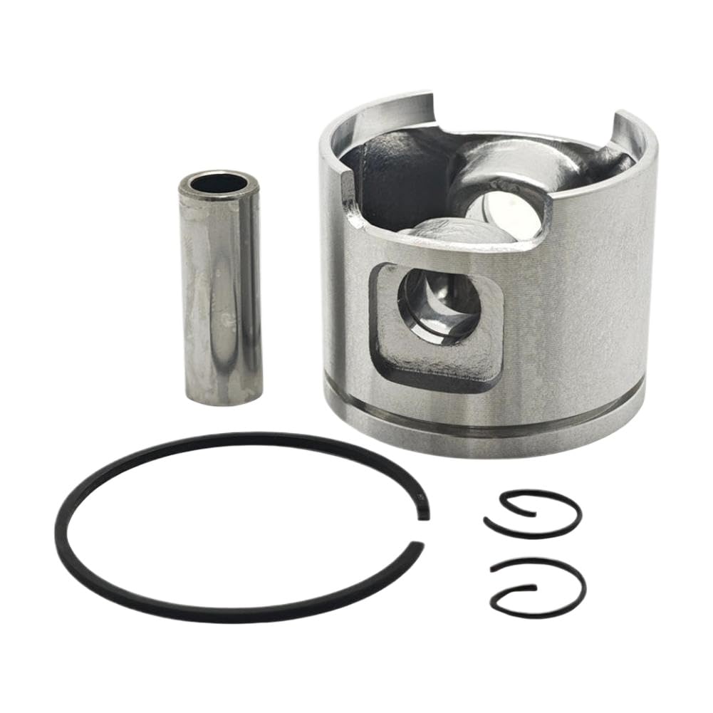 Kit de clip de anillo de pistón de 48 mm con rodamiento de agujas y sello de aceite para motosierras modelos 61 y 630
