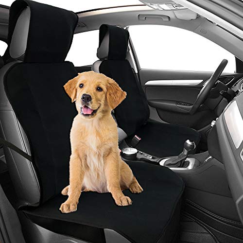Waterproof Seat Covers, Universal Waterproof Car Seat Cover Sweatproof Car Seat Protector With Nonslip Neoprene Auto Bucket Seat Cover - Perfect For Running, Gym, Beach And Pets(Black-1Pc) #TOP1