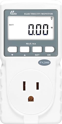 PN2000 - Medidor de consumo eléctrico con cable de extensión