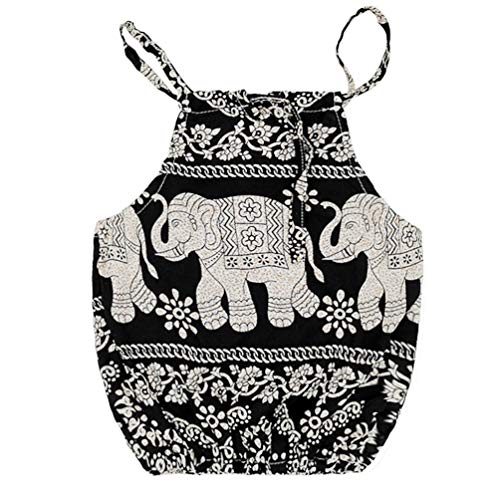 Image of Rysly Baby Girls Boho Elephant Tops Harem Pants 2 Piece Outfits