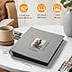 DazSpirit Großes Fotoalbum Einsteckalbum für 1000 Fotos (10x15 cm) - Leinenbindung, Personalisierbar, Ideal für Familie, Hochzeiten, Reisen & Baby-Erinnerungen, Fotobuch zum Einstecken, Schwarz