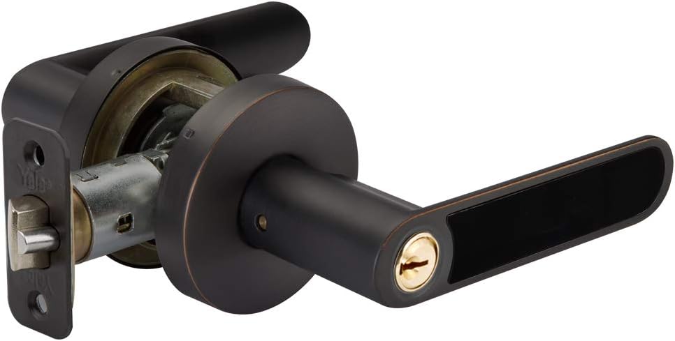 Yale Security D520LK01 Kincaid BK, Oil Rubbed Bronze Privacy Lever Lock