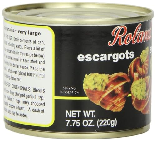 Roland Escargots Snails - 7.75 OZ can - Thumbnail 2