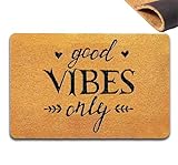 Accssoey Welcome Doormats,Funny Door Mat,Coir Door Mat Outdoor Doormats with Heavy Duty Backing for Home Entrance 30'x18'