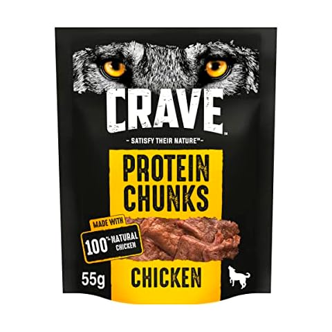 Crave Chicken Protein Chunks for Dogs Cover