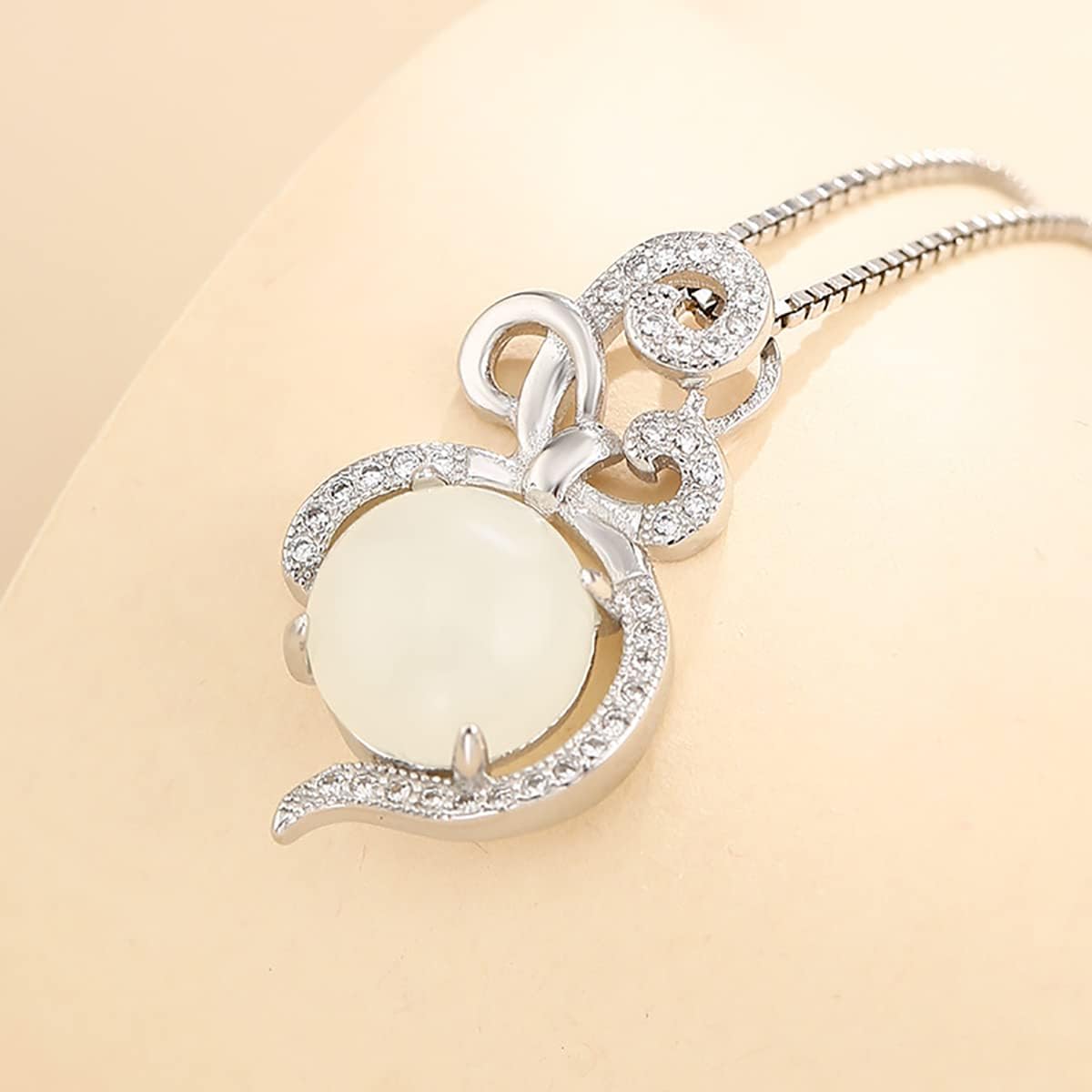 Solid 925 Sterling Silver CZ Pendant Base Blank fit 10X10mm Round gemstone Bezel Cup Tray for DIY Jewelry Making Craft(Platina Color)