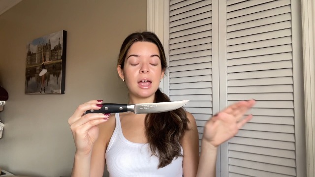 Amazon.com: Seedsec Steak Knives Set of 4, 5 Inch High-Carbon