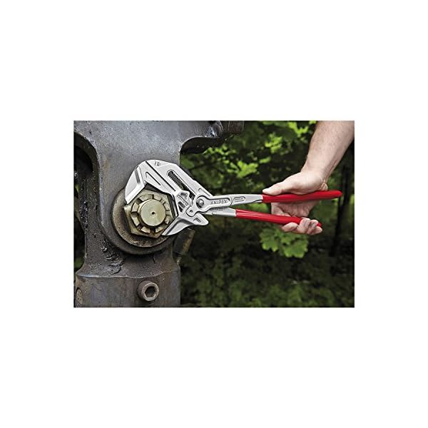 KNIPEX Zangenschlüssel, Multi-Schraubenschlüssel, Chrom-Vanadium, Rostschutz verchromt, 300 mm, 86 03 300 – Bild 10