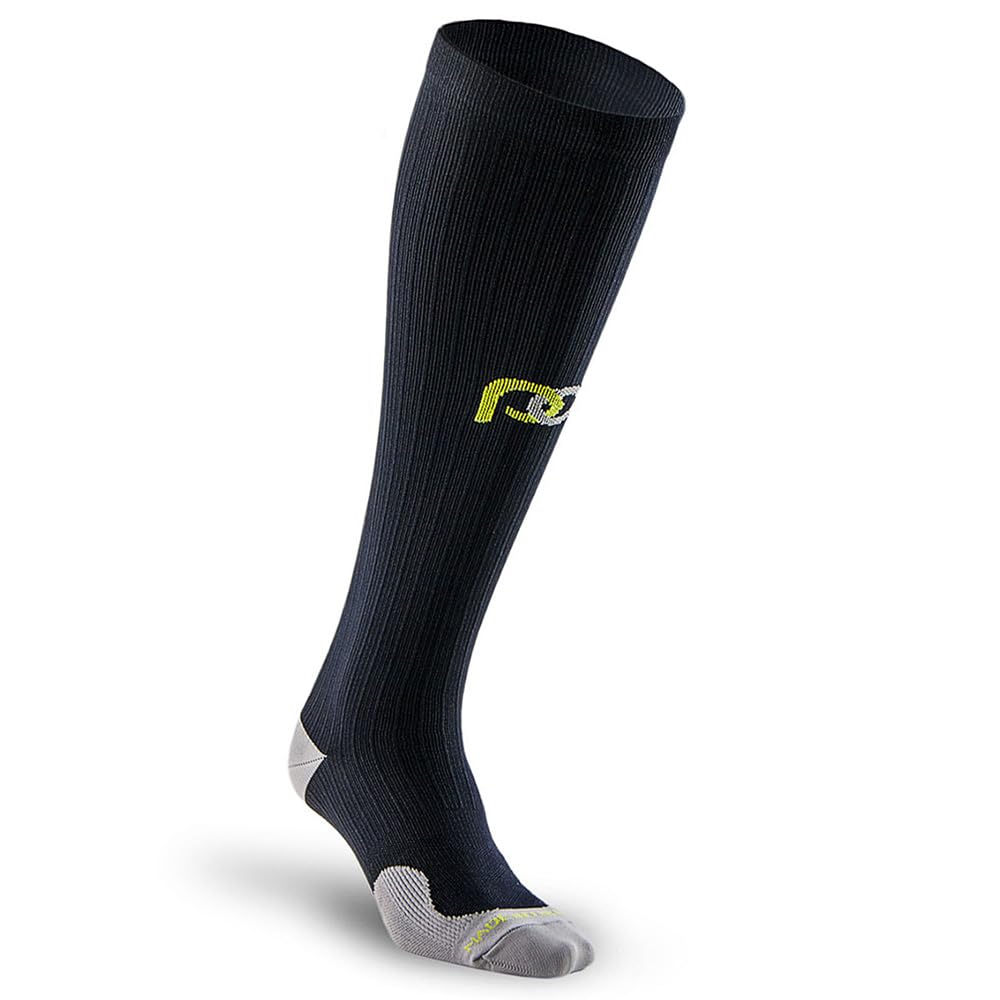 PRO Compression Running Marathon Socks - Calf-Length Travel and Sports Compression Socks for Foot and Ankle Support, Unisex
