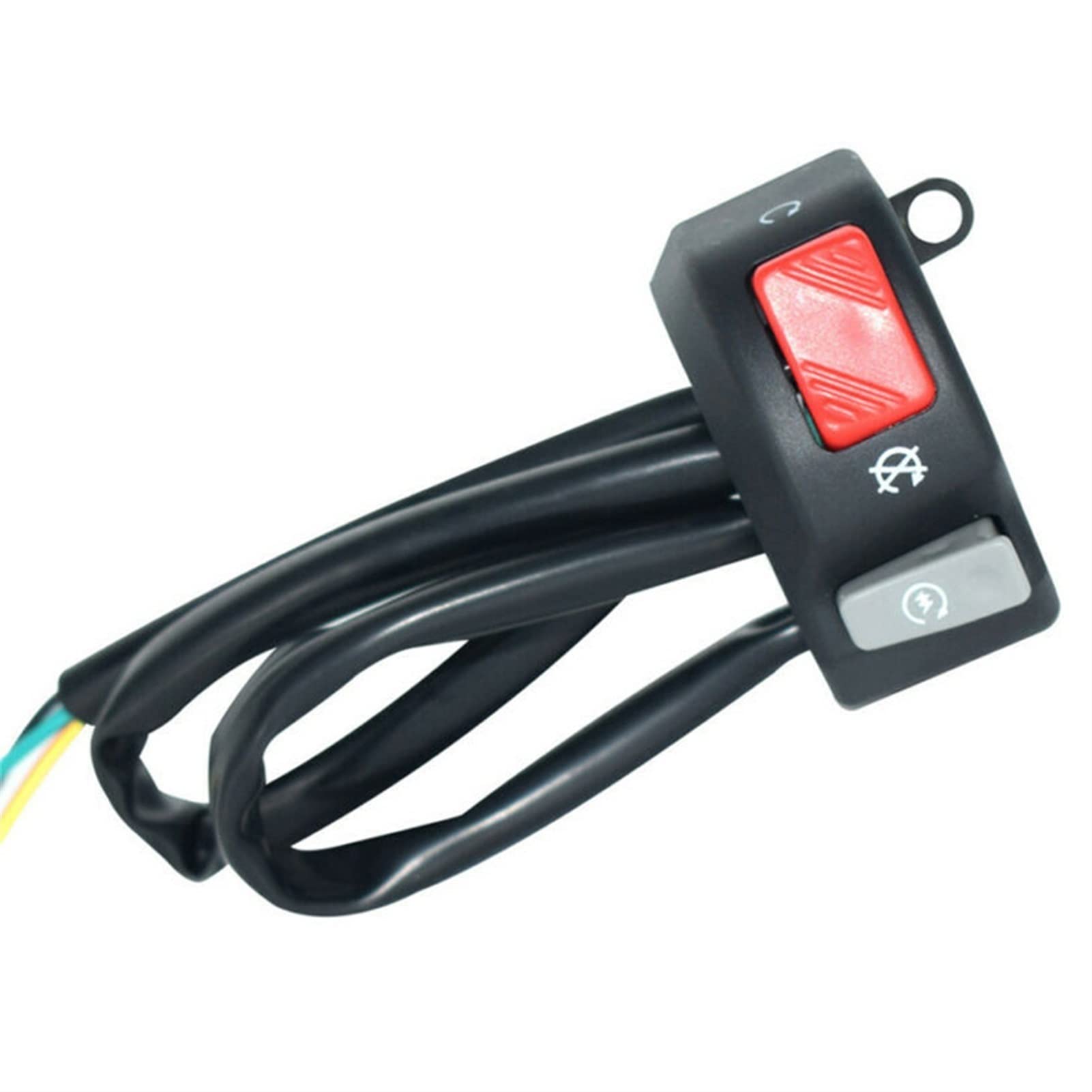 Interrupteur de moto guidon multifonction commande phare et klaxon