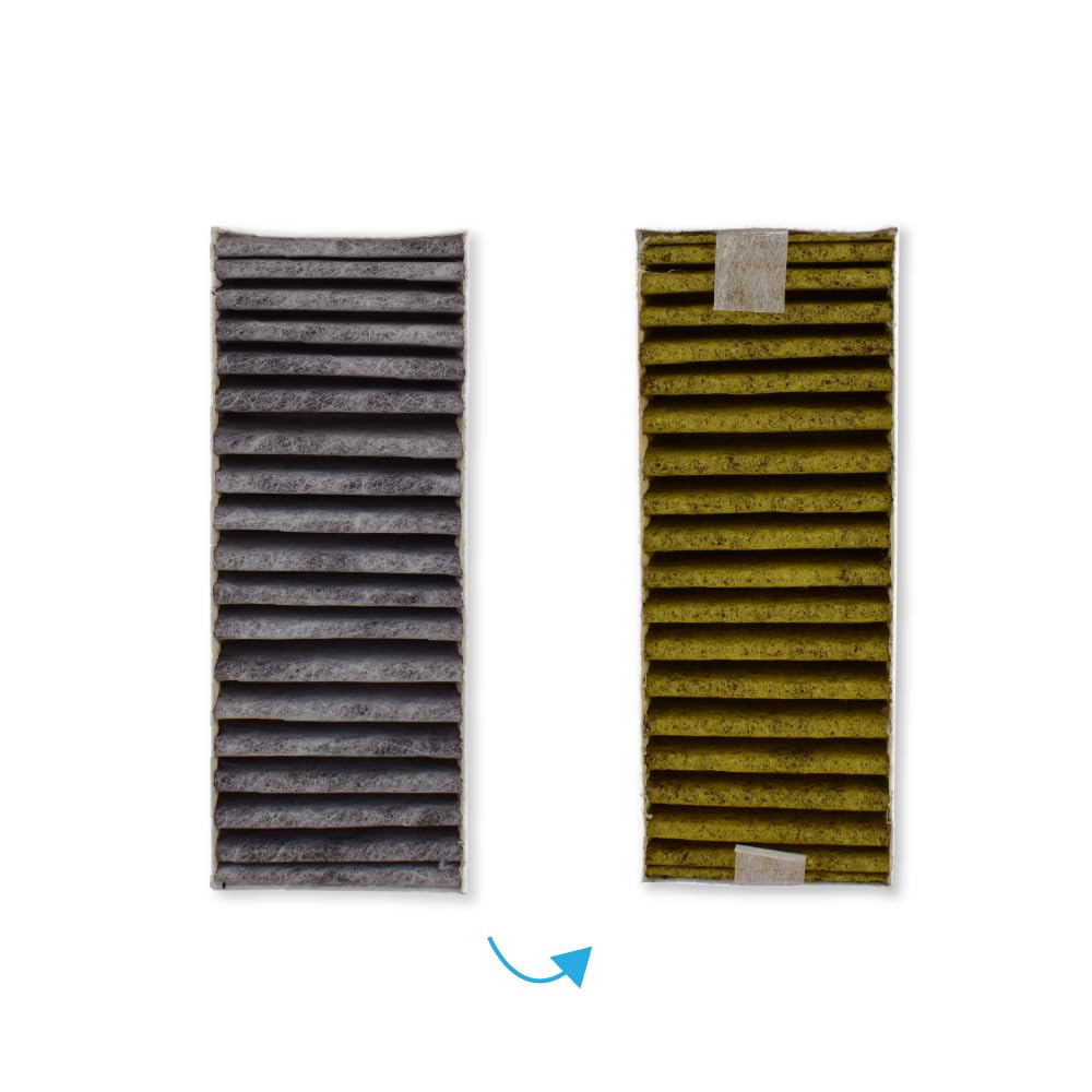 AllSpares CleanAir Plus - Filtro de carbón activo para campanas extractoras (4 unidades, para Bosch Neff Gaggenau 17007505 y Siemens HZ9VRCR1 (192 x 75 x 35 mm)