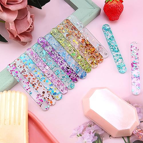 20 Stück Wiederverwendbare Acryl Cakesicle Sticks Eisstange,Eisstiele für DIY EIS Kuchenherstellung Popsicle aus Cakesicle Einfachstes Selbstmacheis-11.5CM Acryl Eis am StielBunt